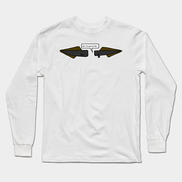 Eel recognize eel Long Sleeve T-Shirt by paintbydumbers